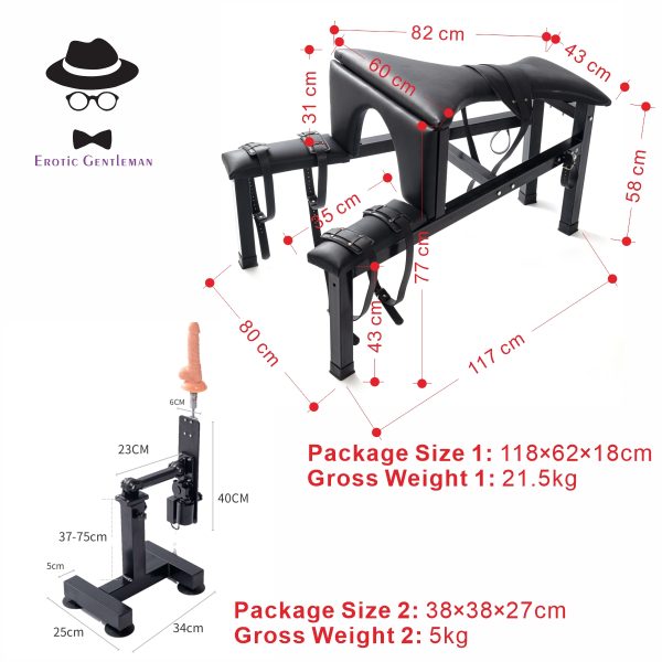 2024 new Kneeling Spanking Bench BDSM Furniture Bondage Restraints Multifunction Sofa Sex Machine Toys - Image 16