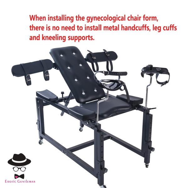 BDSM Bondage Training Chair Gynecological Chair Multifunction Sofa Sex Machine Toys  - Image 28