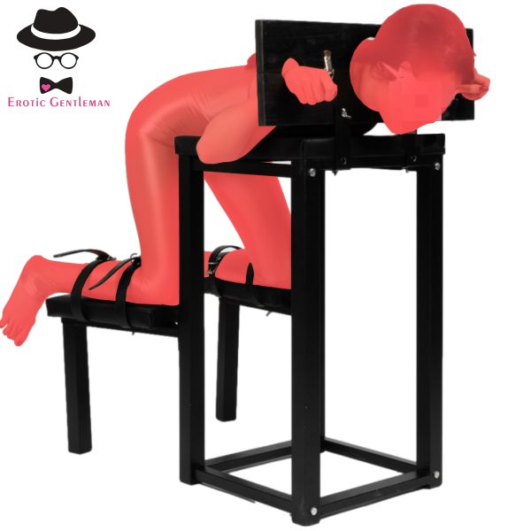 BDSM Bondage Gear Restraint Ankle Handcuffs Cangue Toys Sex Furniture Kneeling Penalty Chair Spanking Bench - Image 9