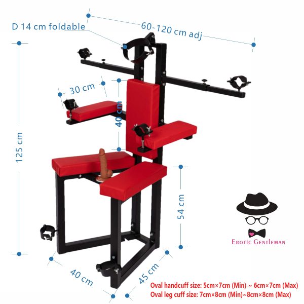 BDSM Sex Furniture Punishment Props Chair Bondage Training Torture Instruments Shackles Bracket Couple Flirting Toys Multifunction Sofa - Image 5