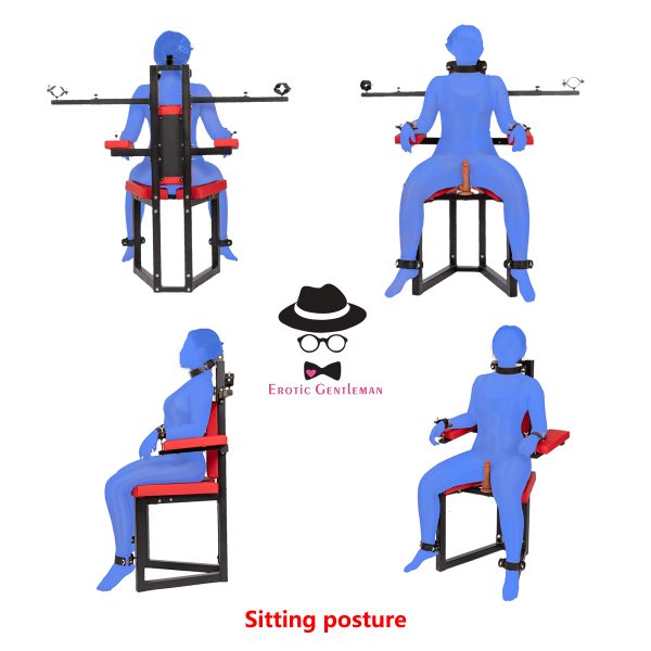 BDSM Sex Furniture Punishment Props Chair Bondage Training Torture Instruments Shackles Bracket Couple Flirting Toys Multifunction Sofa - Image 9