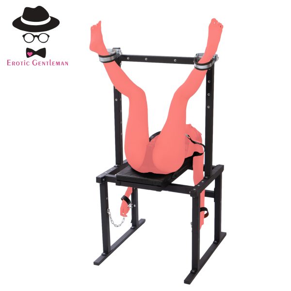 Generic Sex Furniture Love Seat Chair with Adjustable Straps BDSM Gear Bondage Restraint Heavy Duty Handcuffs Frame for Couples - Image 2